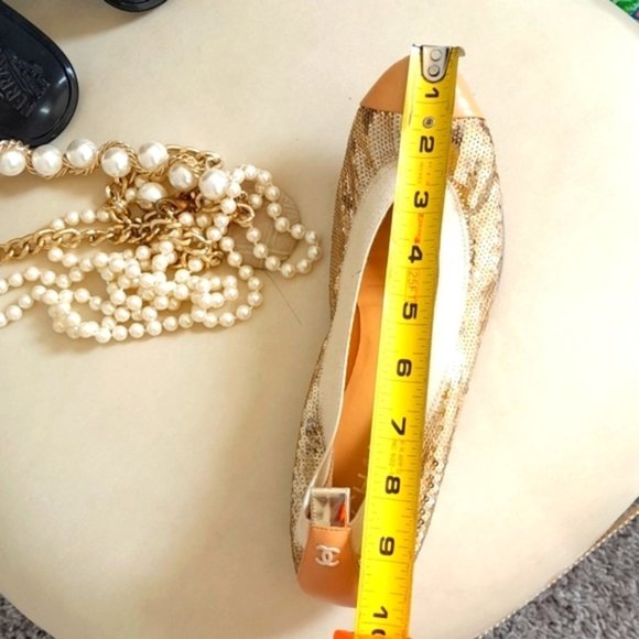 Chanel Stunning Sequin Flats! - Picture 12 of 12